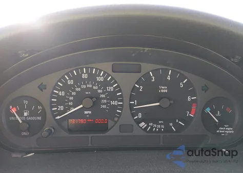 1997 BMW 328I from USA, damaged, VIN WBACD4323VAV53911